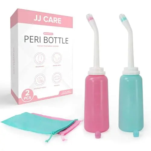 JJ CARE Peri Bottles - Pack of 2 Peri Bottles for Postpartum Care Kit, 500 ml Peri Bottles JJ CARE Au supplements