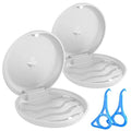 BVN 2 Pcs Retainer Case, Slim Braces Case, Denture Case, Mouth Guard Case, Teeth Aligner Case BVN Au supplements
