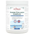 Hydrolysed Marine Collagen Powder 300g with Hyaluronic Acid and Vitamins - 29 Servings Nutrilus Au supplements
