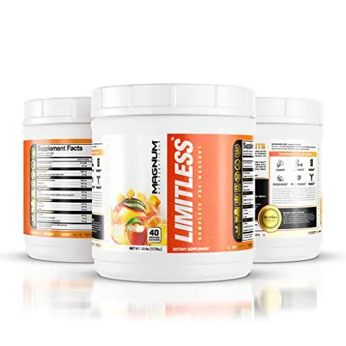 LIMITLESS Magnum 504g - Muscle Workout Powder, Sport Pre Workout for Men and Women LIMITLESS Au supplements