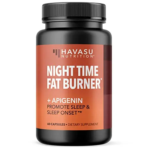 HAVASU NUTRITION Night Time Fat Burner Pills with Apigenin | 50mg | 60 Count HAVASU NUTRITION Au supplements