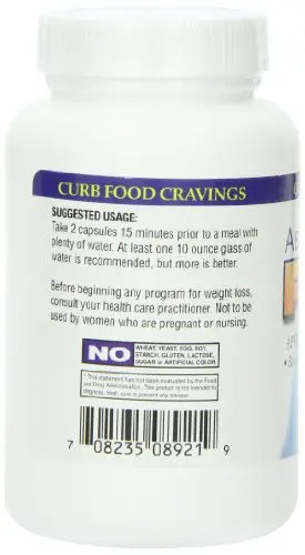 Absolute Nutrition, Curb Food Cravings, Absolutely Full, 60 Caps Absolute Nutrition Au supplements