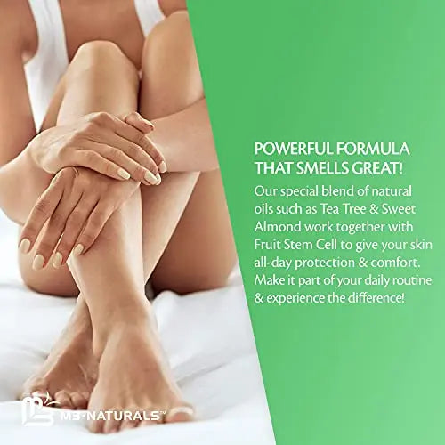 Tea Tree Oil Foot Balm - Natural Remedy for Athletes Foot, Toenail Repair M3 Naturals Au supplements