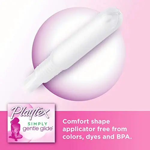 Playtex Simply Gentle Glide Unscented Tampons, Super Absorbency, 36 Count (Pack of 1) PLAYTEX Au supplements
