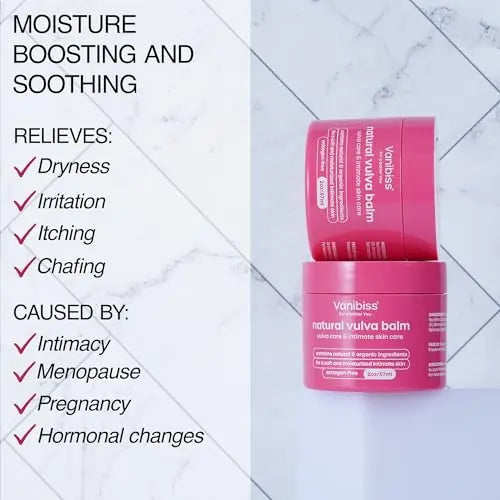 Vanibiss Natural Vulva Balm - Vulva Cream & Tender Skin Care -Topical Vulvar Moisturizer Vanibiss Au supplements