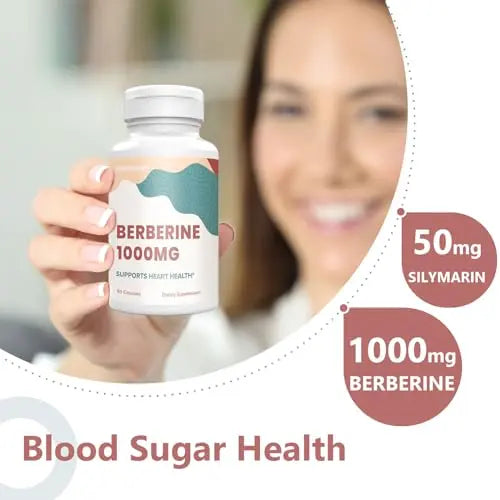 KoNefancy Berberine HCL Supplement 1000mg, High Absorption Berberine Plus Vegan Cap KoNefancy Au supplements