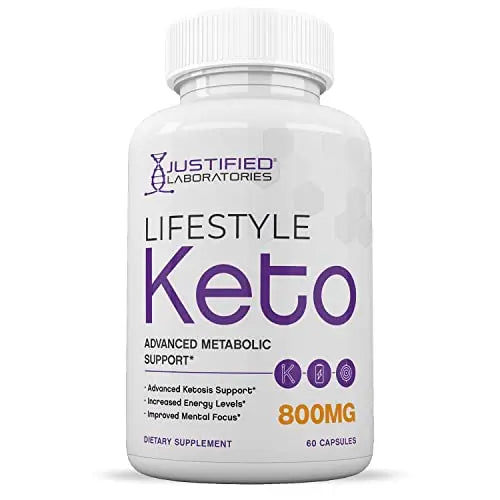 (3 Pack) Lifestyle Keto Pills 800MG Includes Patented goBHB Exogenous Ketones Advanced Justified Laboratories Au supplements