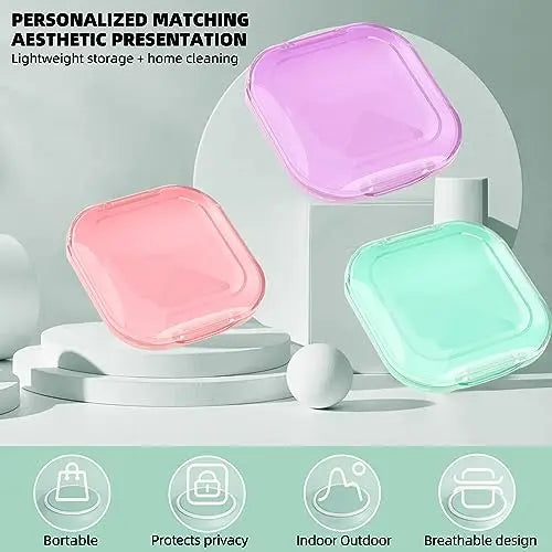 OFIDUS Retainer Case, Aligner Case with Silicone Protection Pad, Compact Orthodontic OFIDUS Au supplements