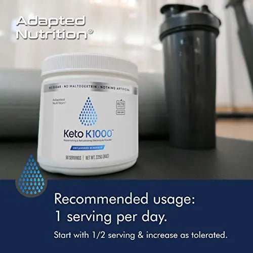 Hi-Lyte Keto K1000 Electrolyte Powder | Unflavored | Hydration Supplement Drink Mix Hi-Lyte Au supplements