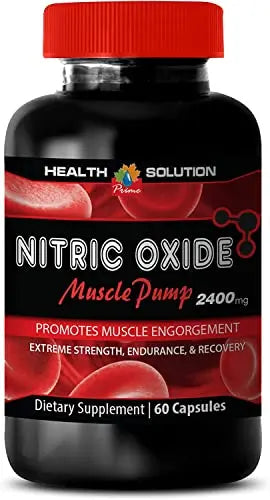 Muscle Pump pre Workout - Nitric Oxide 2400mg Muscle Pump, Extreme Strength Health Solution Prime Au supplements