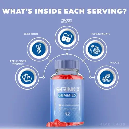 rize labs Shrink X - Shrink X Gummies Weight Loss, Shrink X Keto ACV Supplement rize labs Au supplements