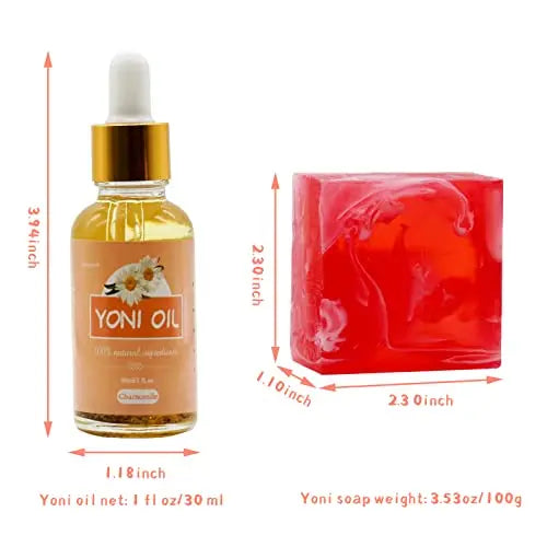 Yoni Soap Bar Yoni Oil Set Of 3, Vaginal Wash Eliminates Odor Ph Balance for Women, Feminine Wash tovaginsh Au supplements