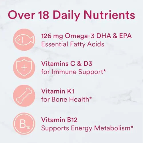 SmartyPants Women's Multivitamin Gummies: Omega 3 Fish Oil (EPA/DHA), Methylfolate SmartyPants Au supplements