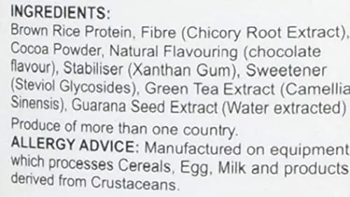 Specialist Supplements RiceNourish Chocolate Flavour Protein Powder 500g Specialist Supplements Au supplements