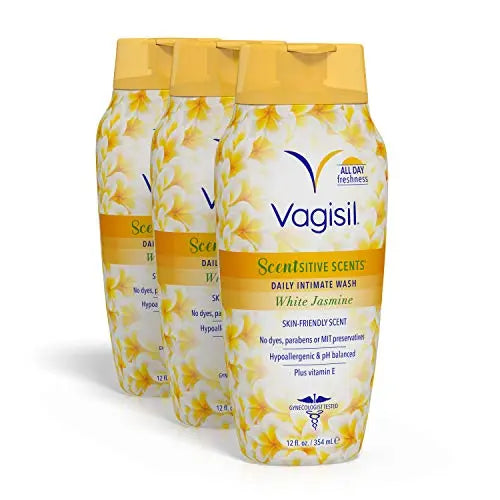 Vagisil Feminine Wash for Intimate Area Hygiene, Scentsitive Scents, pH Balanced and Gynecologist Tested Vagisil Au supplements