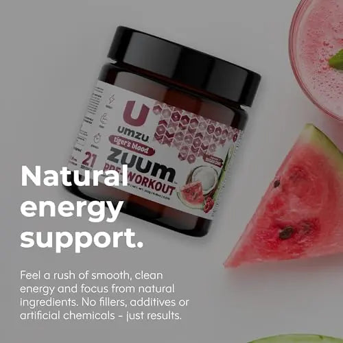 UMZU Zuum Pre-Workout - Energy, Pump & Endurance - with B-Vitamin Complex UMZU Au supplements