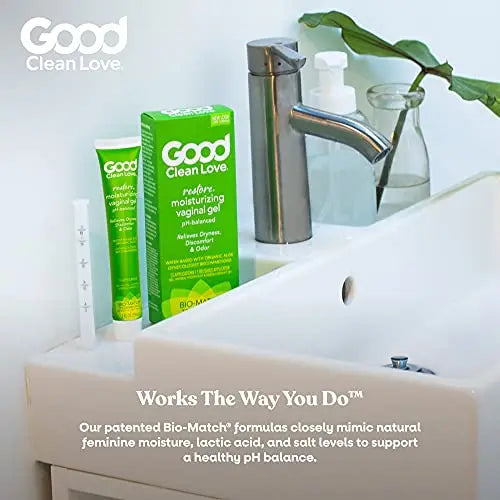 Good Clean Love Restore Moisturizing Vaginal Gel, pH-Balanced, Water-Based with Aloe Vera & Lactic Acid Good Clean Love Au supplements