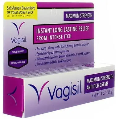 Vagisil Maximum Strength Anti-Itch Creme 1 oz (Pack of 3) Vagisil Au supplements