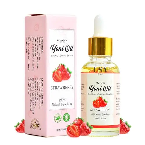 MERICH Natural Yoni Oil | Feminine Yoni Detox Oil | Naturally Scented Vaginal Oil | Restores pH Balance ANGELYCIA Au supplements