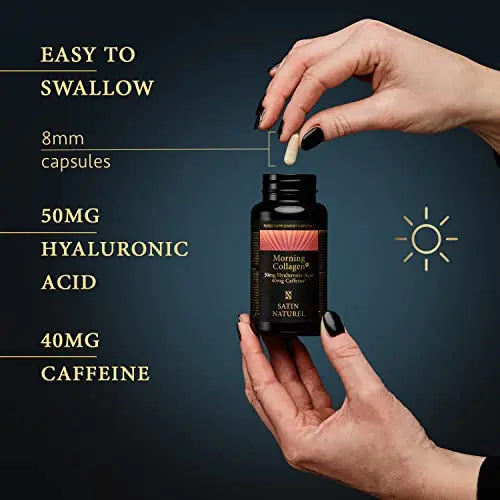Marine Collagen - 60 Capsules of Type 1 Hydrolysed Marine Collagen SatinNaturel Au supplements