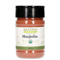 Banyan Botanicals Manjistha Powder, Spice Jar - USDA Organic - Rubia cordifolia - Cleanses Banyan Botanicals Au supplements