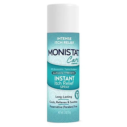 Monistat Instant Itch Relief Spray for Women, Maximum Strength Feminine Itch Care, 2 oz Monistat Au supplements