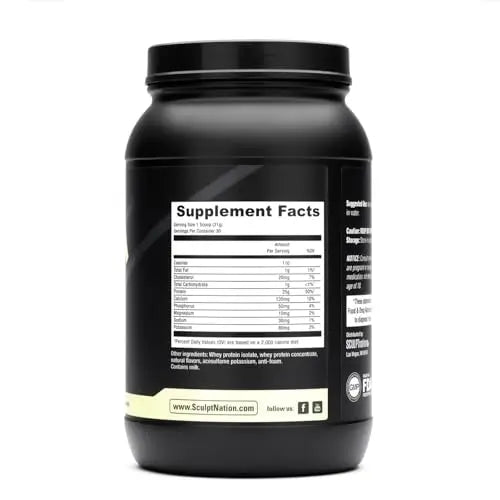 Sculpt Nation by V Shred Protein Powder (Vanilla) - Premium Whey Protein Powder Sculpt Nation Au supplements