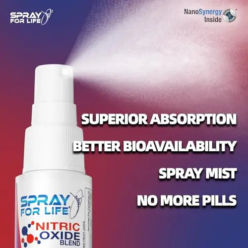 Spray For Life Nitric Oxide Blend Spray Supplements, Sublingual Nitric Booster Support Spray For Life Au supplements