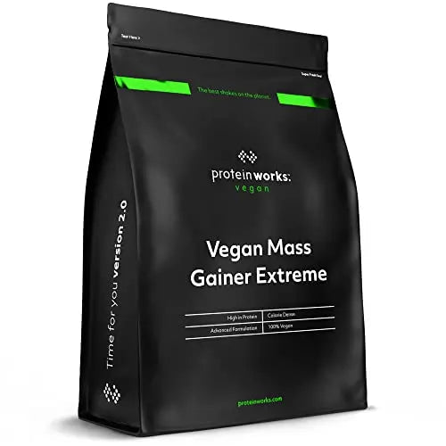 Protein Works - Vegan Mass Gainer Extreme | High Calorie Protein Powder | Weight Gainer Protein Works Au supplements