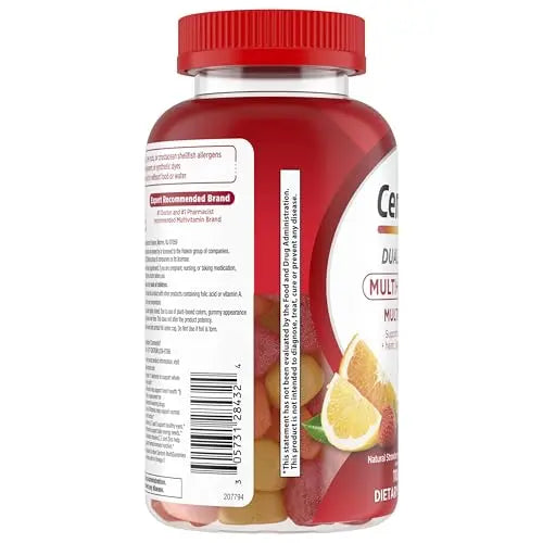 Centrum MultiGummies Multi+ Omega 3 Dual Action, Adult Multivitamin, Multivitamin/Multimineral/Omega 3 Centrum Au supplements