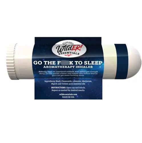 Wilder Essentials 3 Pack of Go The F to Sleep Aromatherapy Nasal Inhalers Made with 100% Natural mEssentials Au supplements