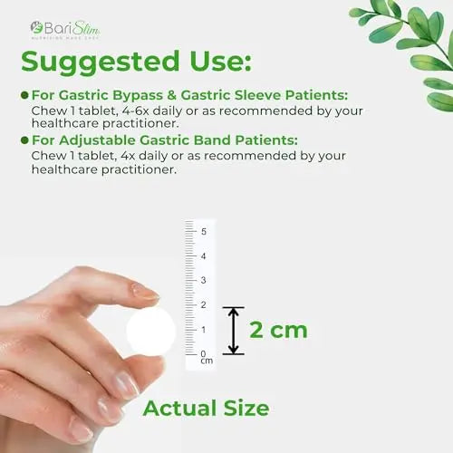 BariSlim Bariatric Calcium Citrate with Magnesium and Vitamin D Tabs - 500 mg of Calcium BariSlim Au supplements