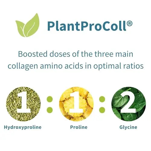 Vegan Collagen Powder, Plant-Based Peptide Protein Supplement with Glycine, 21 Amino Acids & Vitamin C, Complete Collagen Igennus Healthcare Nutrition Au supplements