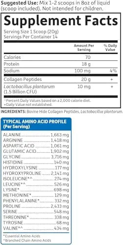 Grass Fed Collagen Peptides Powder – Unflavored, for Women Men Hair Skin Nails Joints Tudor Au supplements