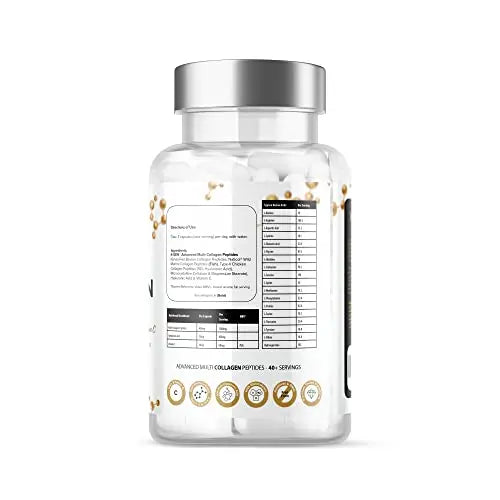 Pure Collagen Supplements Capsules Grass Fed Advanced Multi Collagen Peptides K GEN rejuvenation nutrition Au supplements