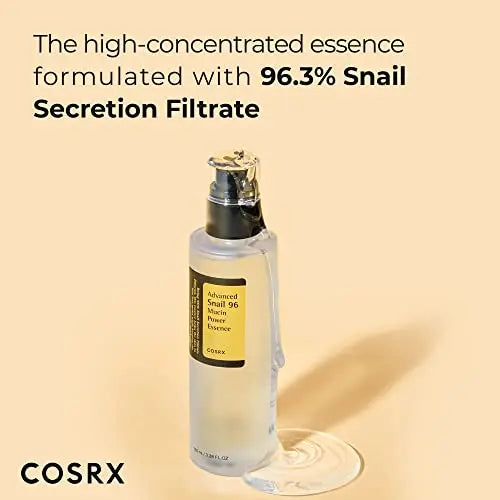 COSRX Snail Mucin 96% Power Repairing Essence 3.38 fl.oz 100ml COSRX Au supplements