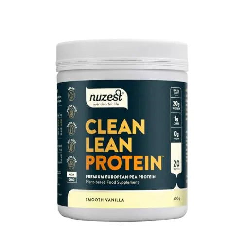Vegan Protein Powders by Nuzest - Clean Lean Protein - Smooth Vanilla - Plant Based Pea Protein Shake Nuzest Au supplements