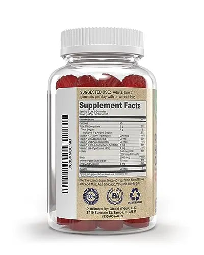 Womens Postpartum Hair Loss Gummies - Formuated for Postnatal Hair Care, Growth Garden Grown Essentials Au supplements