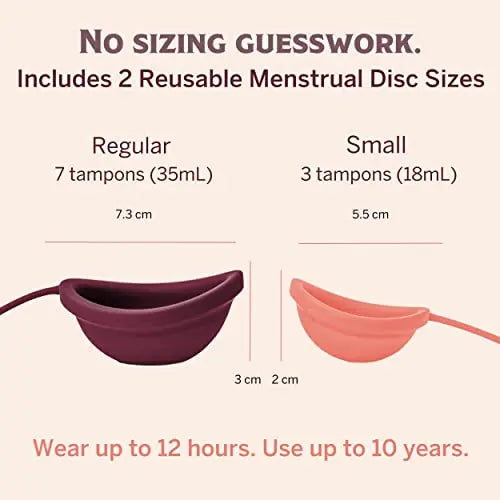 Pixie Menstrual Disc Kit - Best Period Disc Starter Kit - 2 Discs, 20 Wipes, Wash, Lube, Public Restroom Pixie Cup Au supplements
