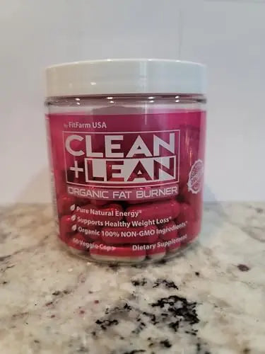 Clean+Lean-Organic Fat Burner by FitFarm USA - Worlds First Organic Fat Burner Supports FIT FARM USA Au supplements
