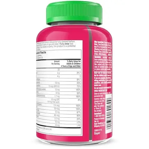Flintstones Vitamins for Picky Kids + Iron, Kids Multivitamin Gummies with Vitamin C, D, E, B6 and Iron, Gummy Vitamins, Grape Flavored, 60 Gummies Flintstones Vitamins Au supplements
