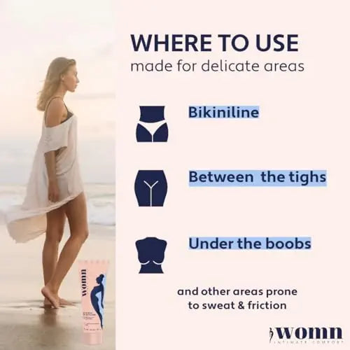 womn Intimate Comfort DRY & FRESH LIQUID POWDER – talc-free liquid body powder against moisture womn Au supplements