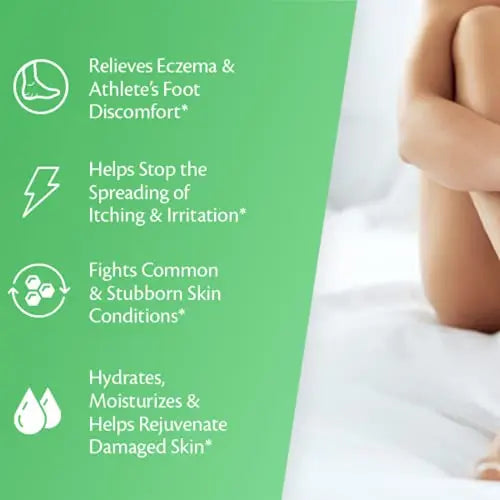 Tea Tree Oil Foot Balm - Natural Remedy for Athletes Foot, Toenail Repair M3 Naturals Au supplements