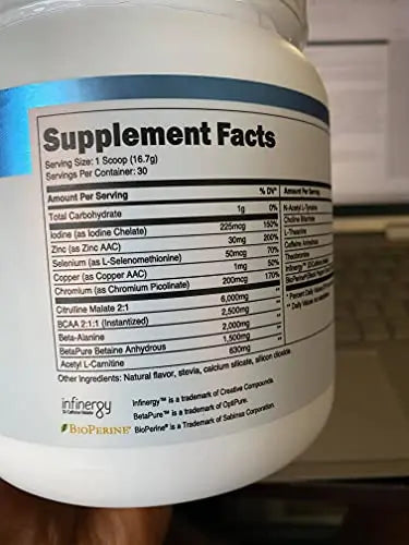 Transparent Labs Lean Pre-Workout, BCAA, Amino Acids, Keto Friendly, Energy Powder Transparent Labs Au supplements