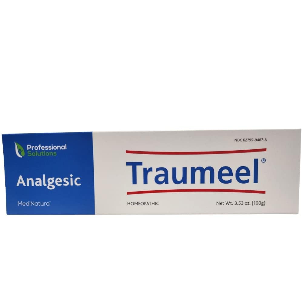 MediNatura Traumeel Ointment Topical Pain Relief for Muscle Joint Back Arthritis Injury or Exercise Related Pain & Soreness Arnica + 13 Active Ingredients - Made in Germany - 3.53 oz MediNatura Au supplements