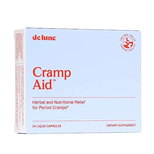 De Lune Cramp Aid, Herbal and Natural Relief for Period Cramps with Fenugreek Seed De Lune Au supplements