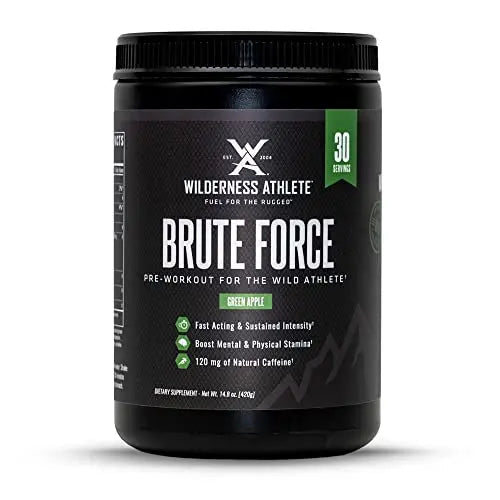 Wilderness Athlete - Brute Force Pre-Workout | Best Pre Workout Powder for Women & Men Wilderness Athlete Au supplements