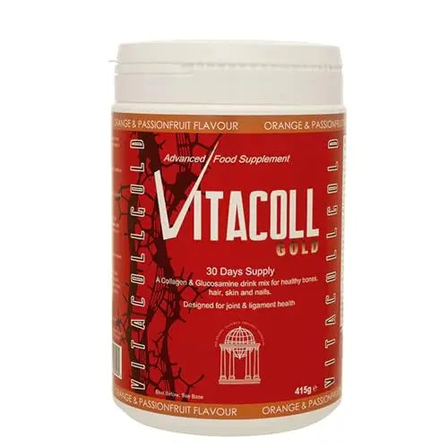 Vitacoll Gold Collagen Powder with Glucosamine Hydrochloride, Orange Passionfruit Flavor 415g Vitacoll Au supplements