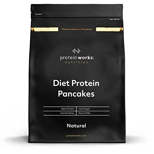 Protein Works - Diet Protein Pancake Mix | 135 Calories Per Serving | Low Sugar Protein Pancake Mix Protein Works Au supplements