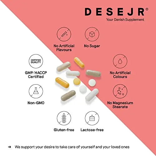 DESEJR Collagen & Hyaluronic Acid 90 Capsules (3 Months) DESEJR Au supplements